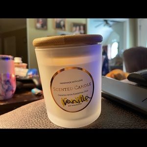 Candles hand made scented in various sent